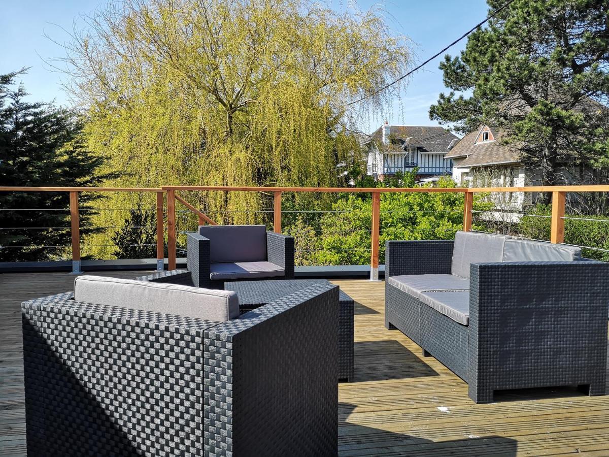 Villa Contre vents et marées à Mesnil-Val-Plage Extérieur photo
