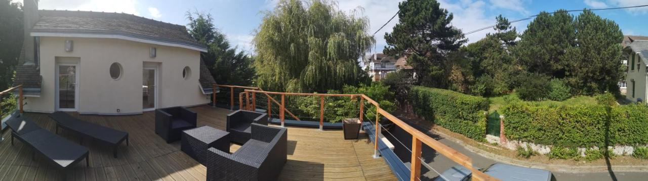 Villa Contre vents et marées à Mesnil-Val-Plage Extérieur photo